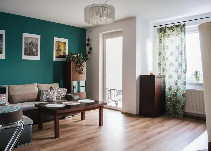 아파트 Rainbow Z Prywatnym Parkingiem